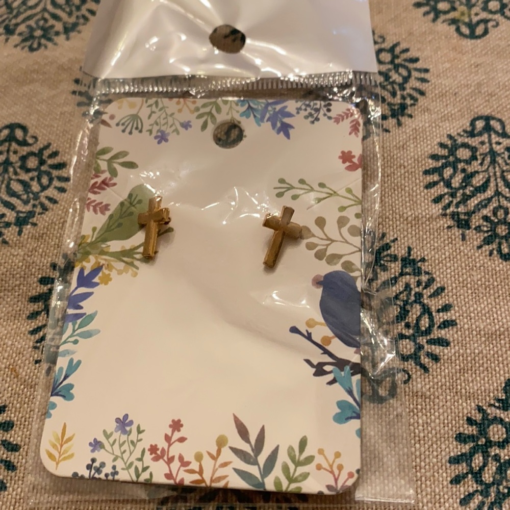 Gold crosses